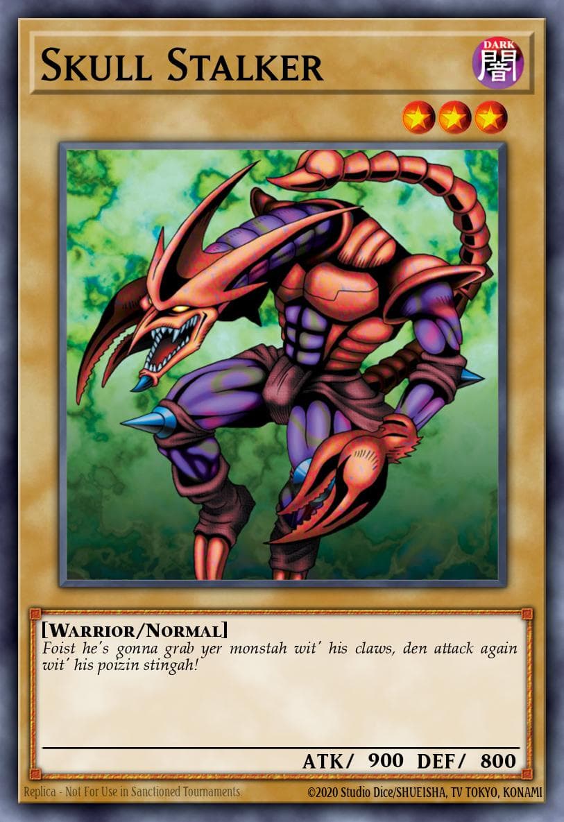 Skull Stalker 遊戲王 card