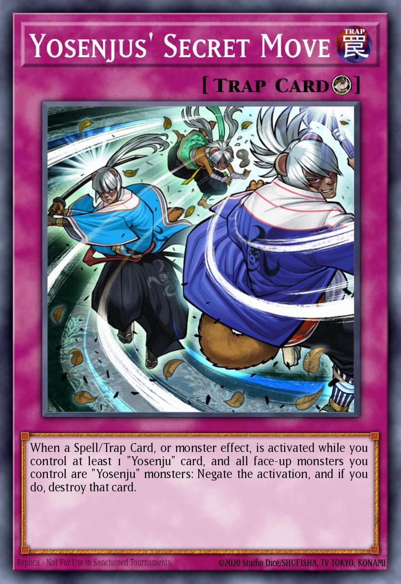 Yosenjus' Secret Move The Secret Forces card