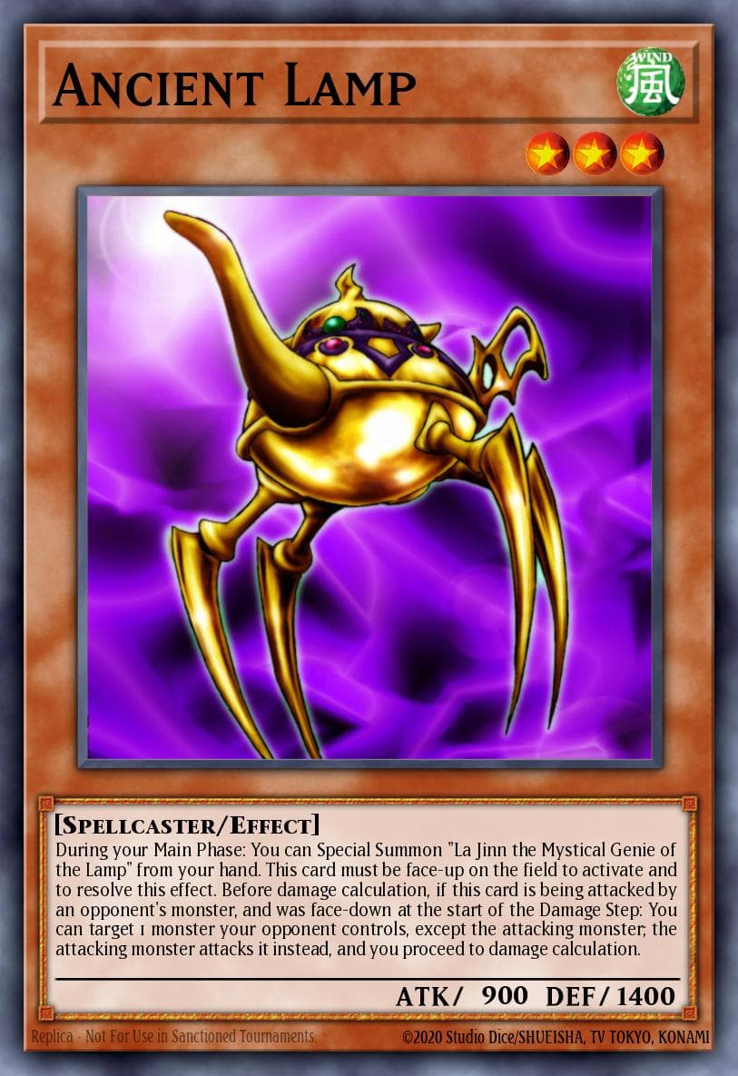 Ancient Lamp Shadow of Infinity Sneak Peek Participation Card card