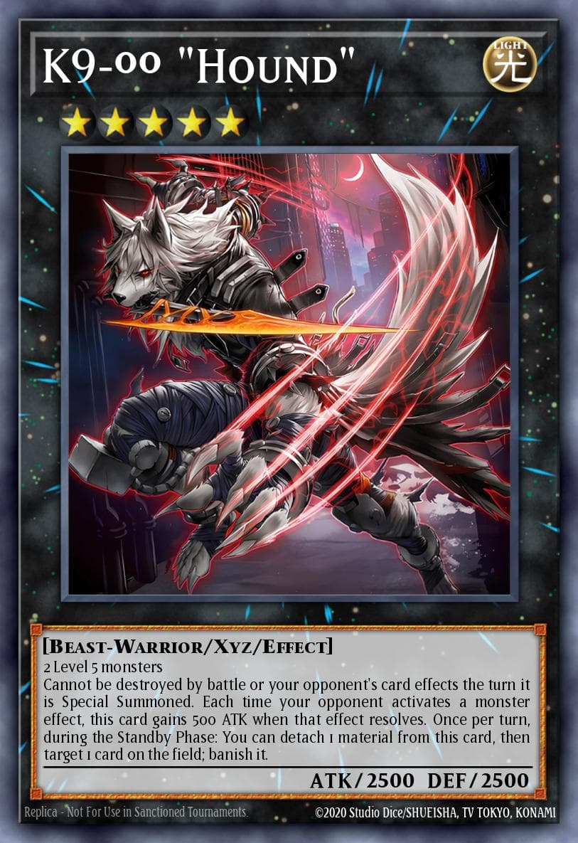 K9-ØØ "Hound" Justice Hunters card