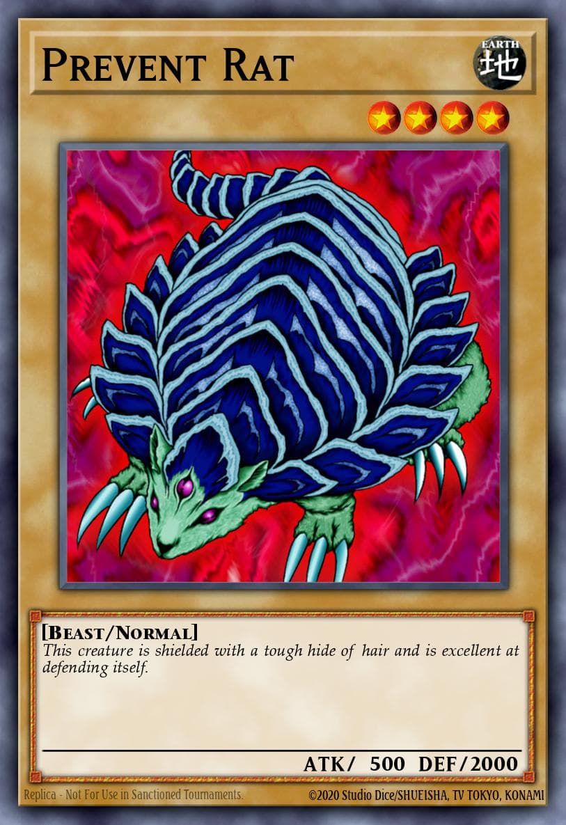 Prevent Rat Metal Raiders card