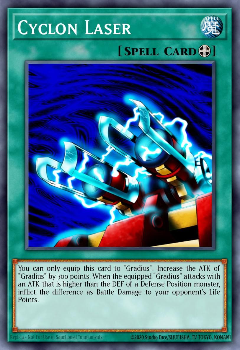 Cyclon Laser Labyrinth of Nightmare card