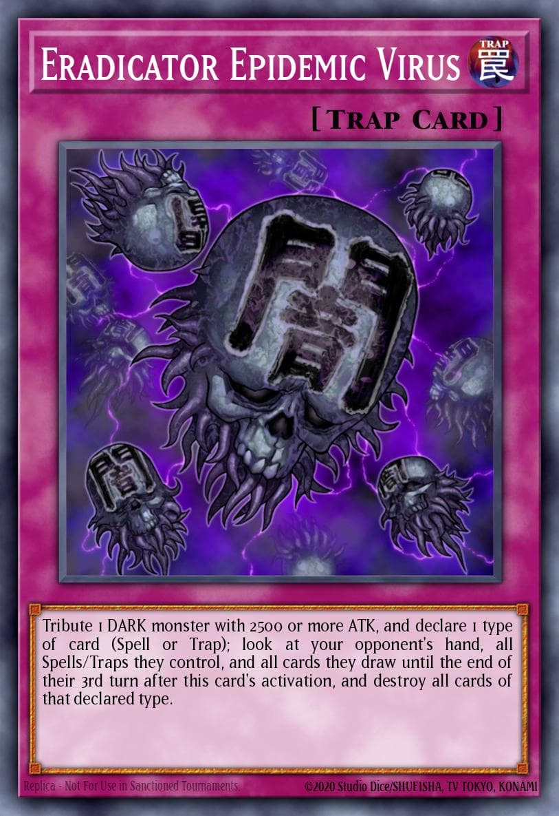 Eradicator Epidemic Virus Force of the Breaker: Special Edition card