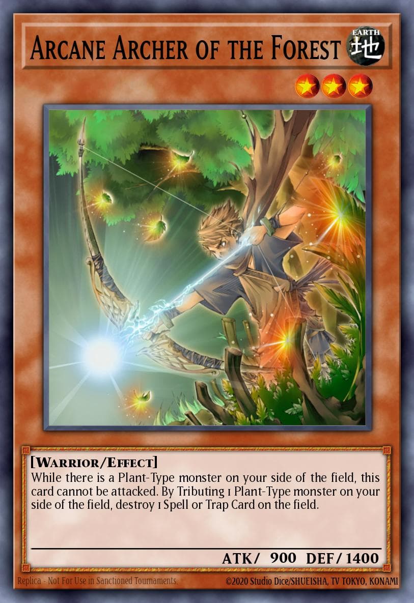 Arcane Archer of the Forest Ancient Sanctuary card