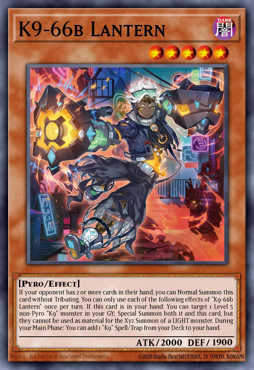 K9-66b Lantern Justice Hunters card