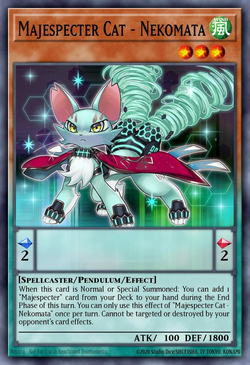 Majespecter Cat - Nekomata Dimension of Chaos: Special Edition card