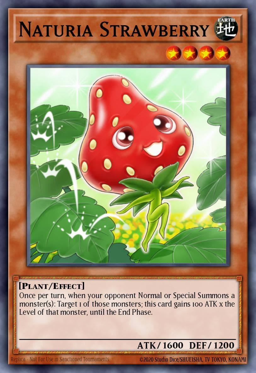 Naturia Strawberry Hidden Arsenal 4: Trishula's Triumph card