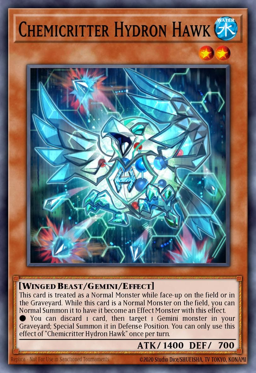Chemicritter Hydron Hawk Invasion: Vengeance: Special Edition card