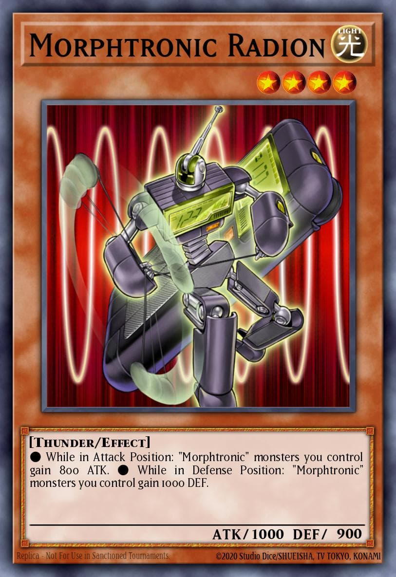 Morphtronic Radion Crossroads of Chaos: Special Edition card
