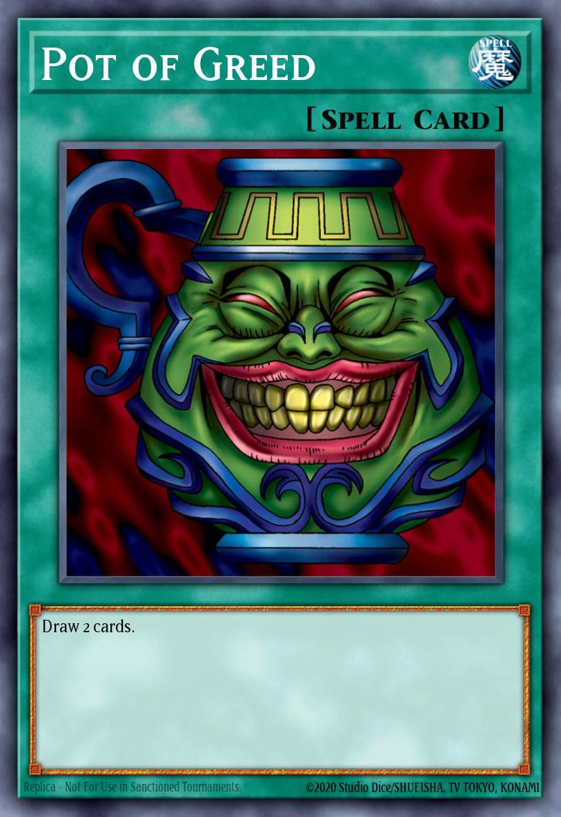 Pot of Greed Structure Deck: Blaze of Destruction card