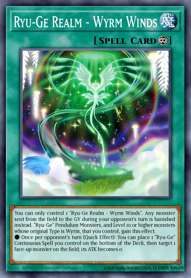 Ryu-Ge Realm - Wyrm Winds Crossover Breakers card