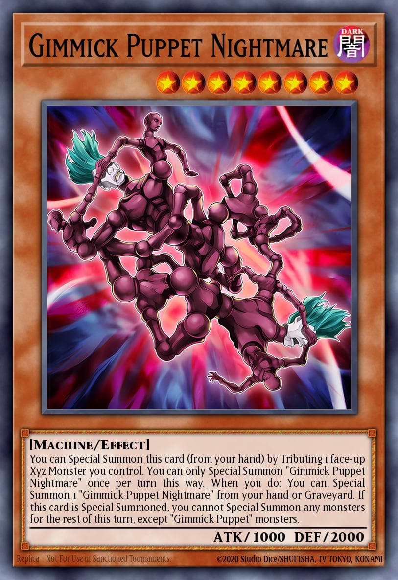 Gimmick Puppet Nightmare Number Hunters card