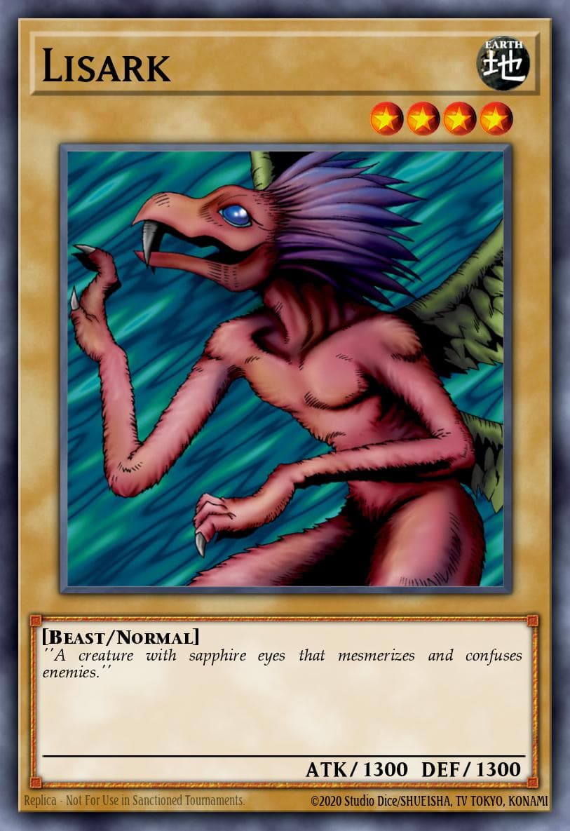 Lisark 遊戲王 card