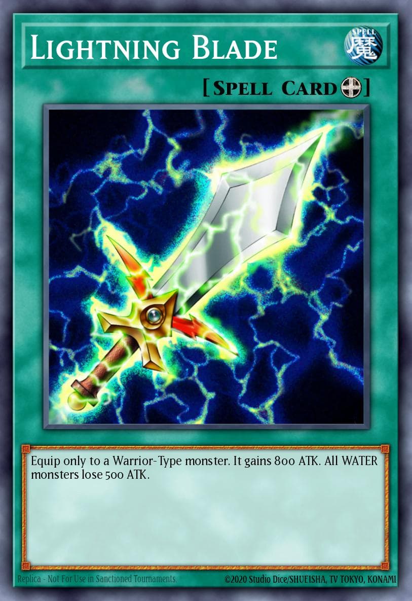 Lightning Blade Labyrinth of Nightmare card