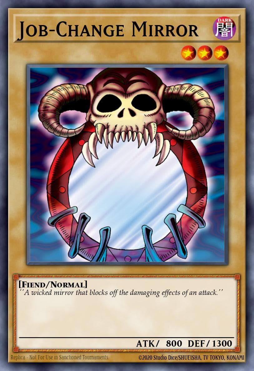Job-Change Mirror 遊戲王 card