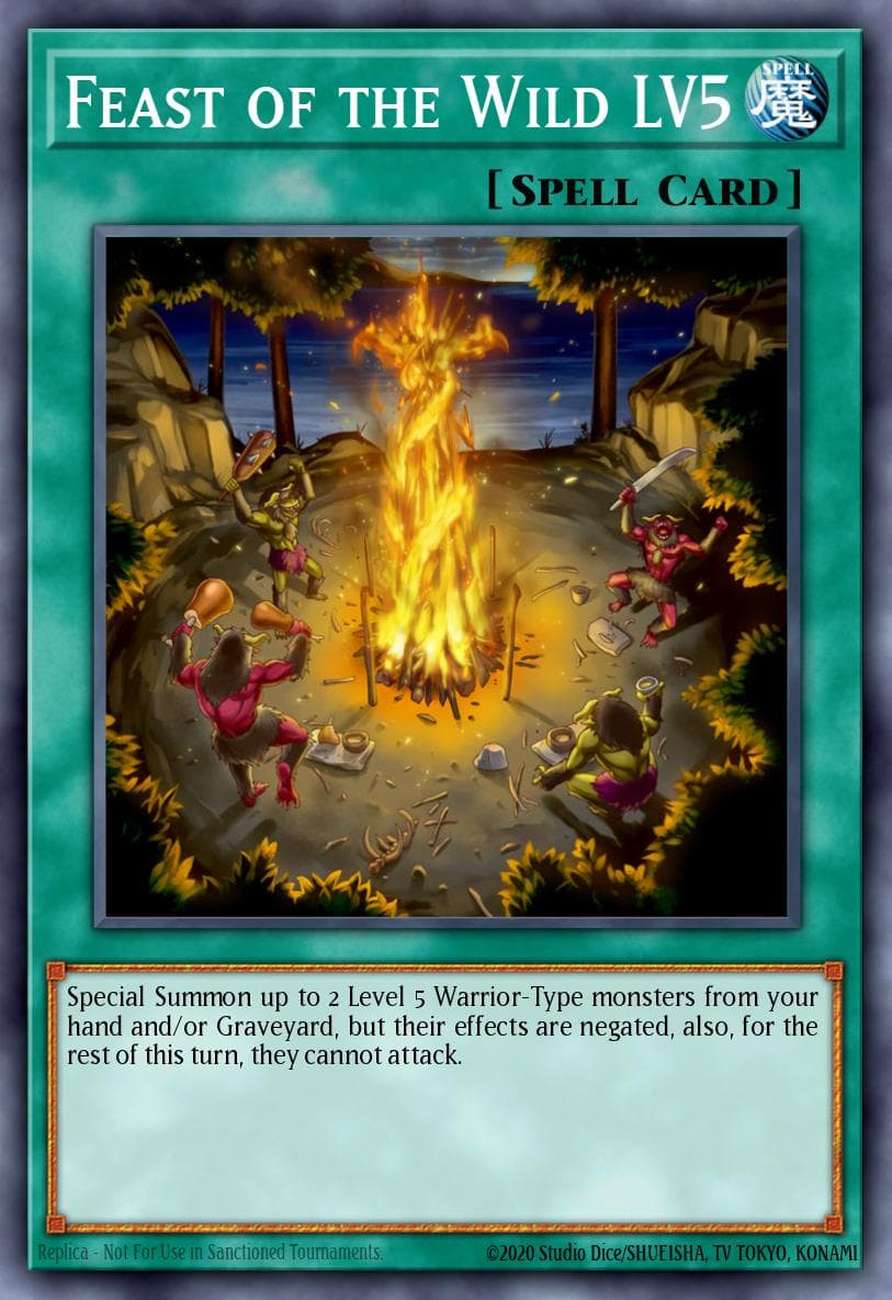 Feast of the Wild LV5 2015 Mega-Tin Mega Pack card