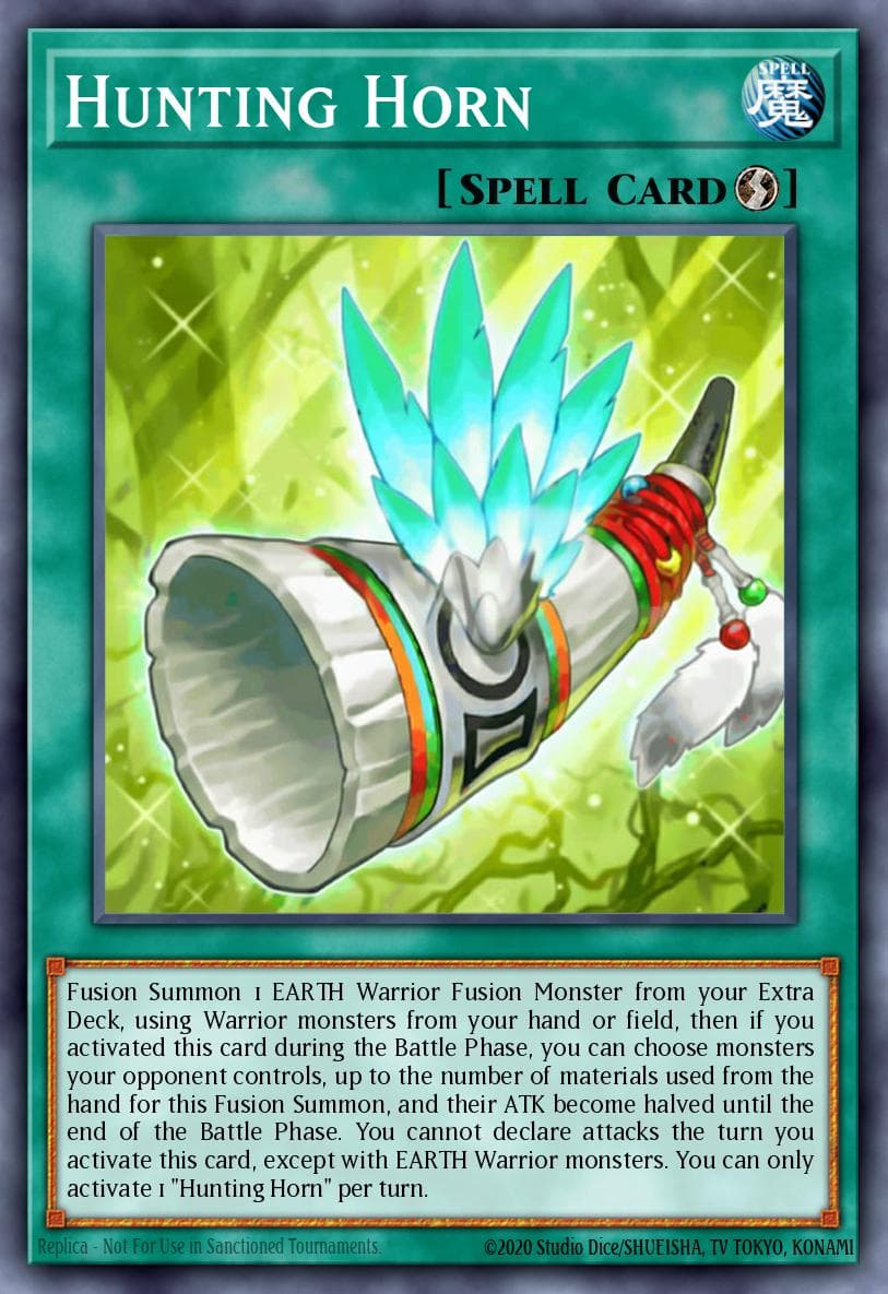 Hunting Horn Doom of Dimensions card