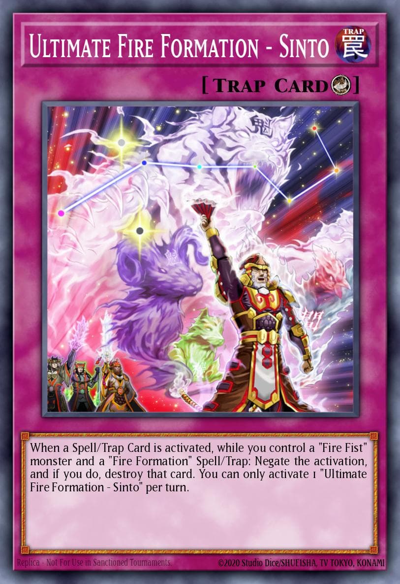 Ultimate Fire Formation - Sinto Fists of the Gadgets card