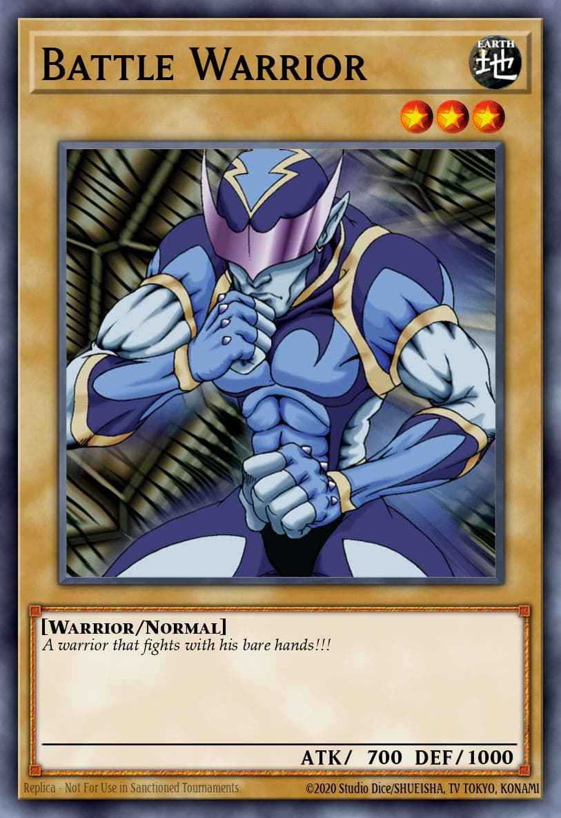 Battle Warrior Number Hunters card