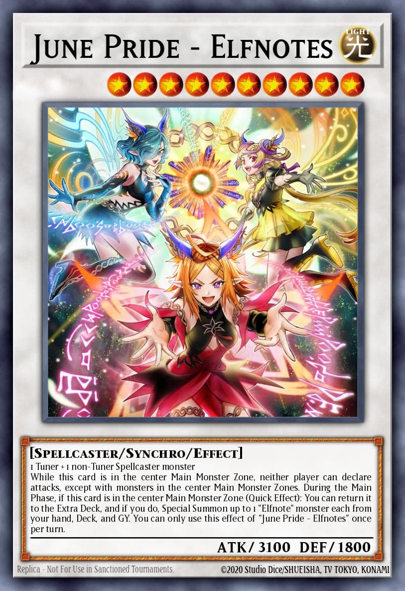 荣耀圣洁之诗－妖精颂歌 遊戲王 card