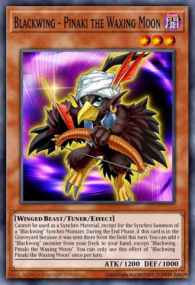 Blackwing - Pinaki the Waxing Moon Legendary Duelists: Season 2 card