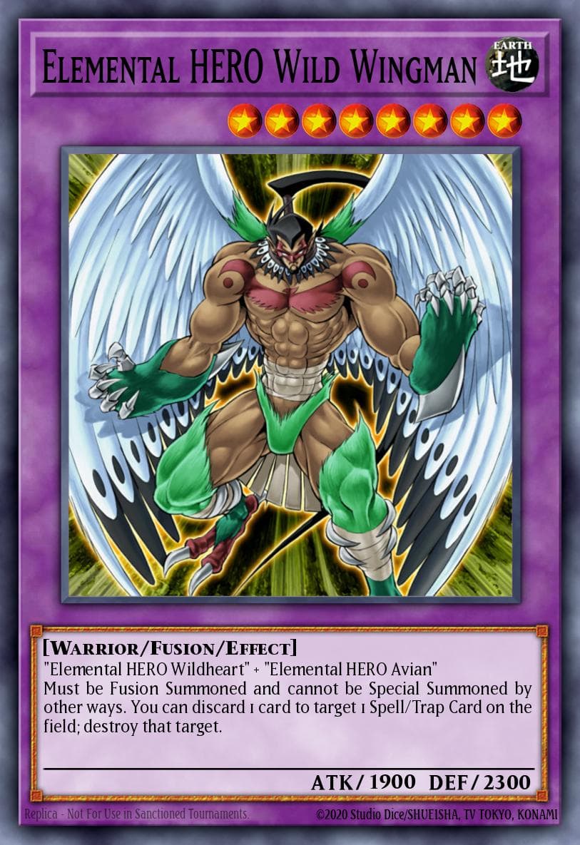 Elemental HERO Wild Wingman Duelist Pack: Jaden Yuki 2 card