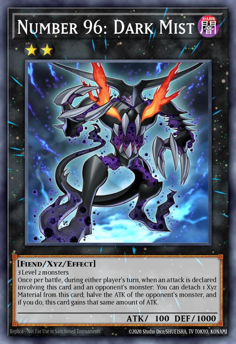 Number 96: Dark Mist Order of Chaos: Special Edition card