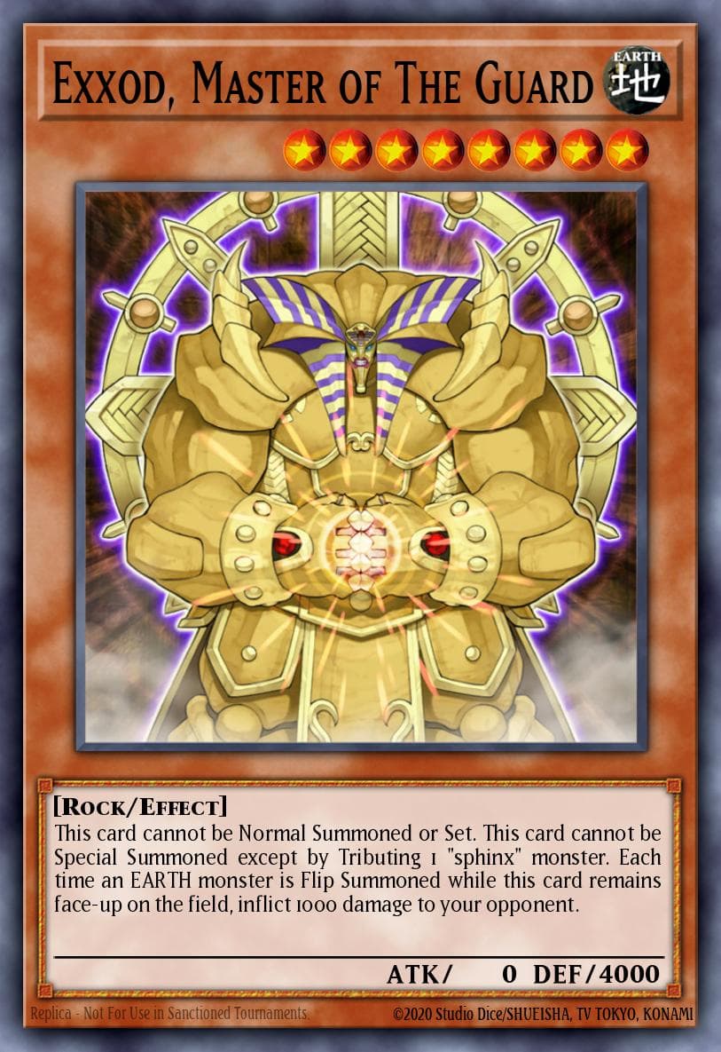 Exxod, Master of The Guard World Championship 2010 Card Pack card