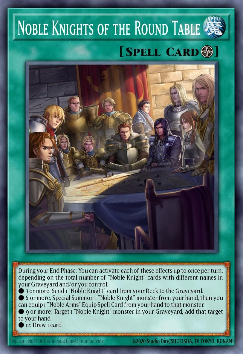 Noble Knights of the Round Table 2015 Mega-Tin Mega Pack card