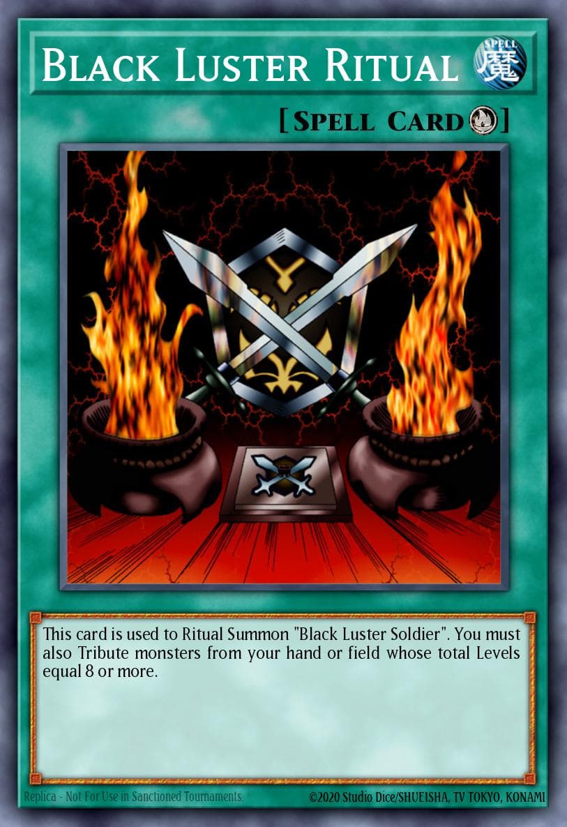Black Luster Ritual Duelist Pack: Battle City card