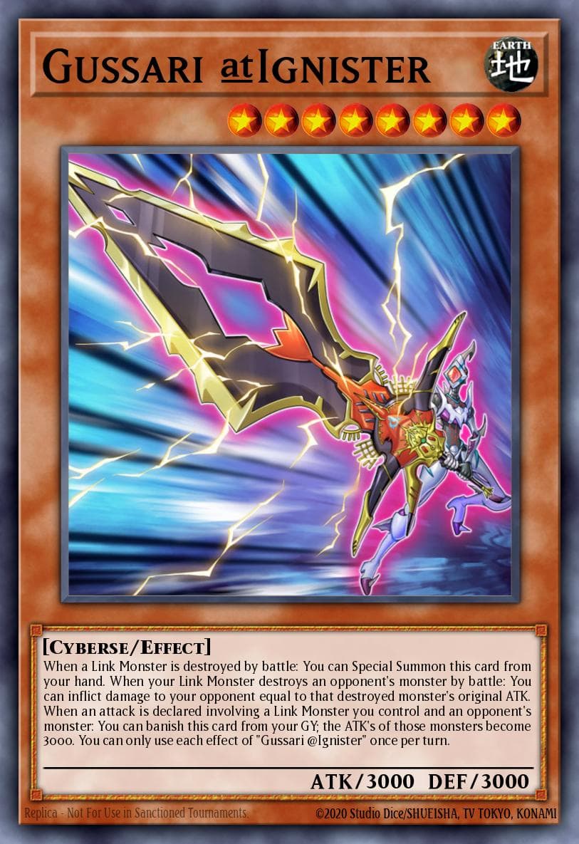 Gussari @Ignister Eternity Code Premiere! promotional card card