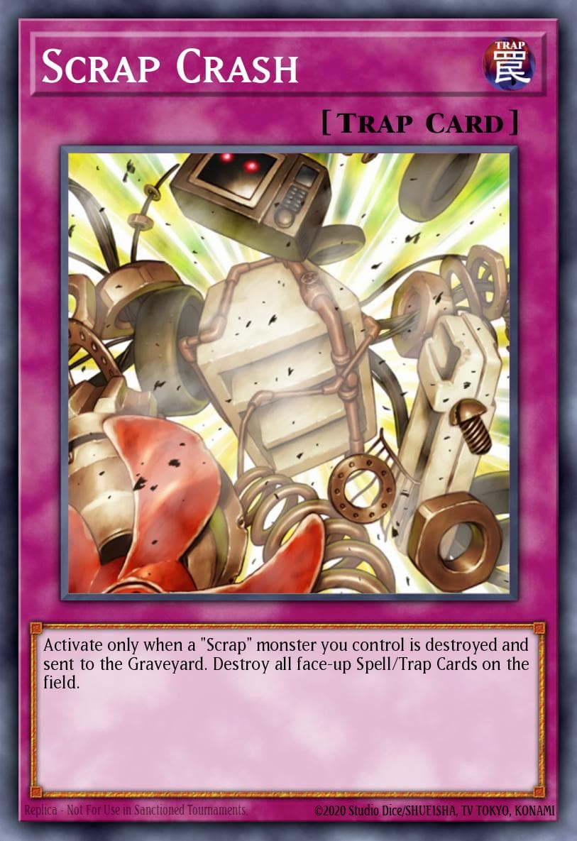 Scrap Crash Starstrike Blast Sneak Peek Participation Card card