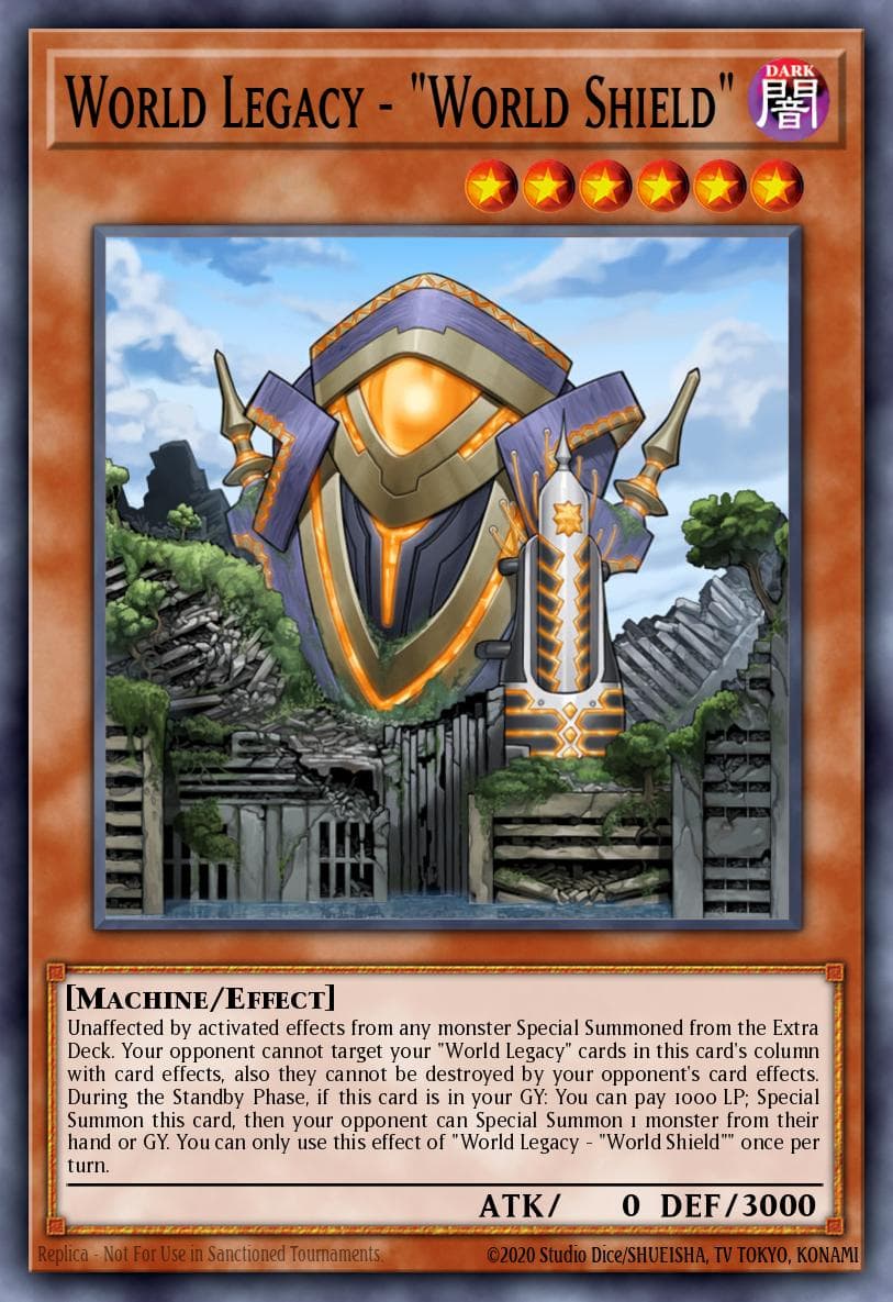 World Legacy - "World Shield" 2018 Mega-Tin Mega Pack card