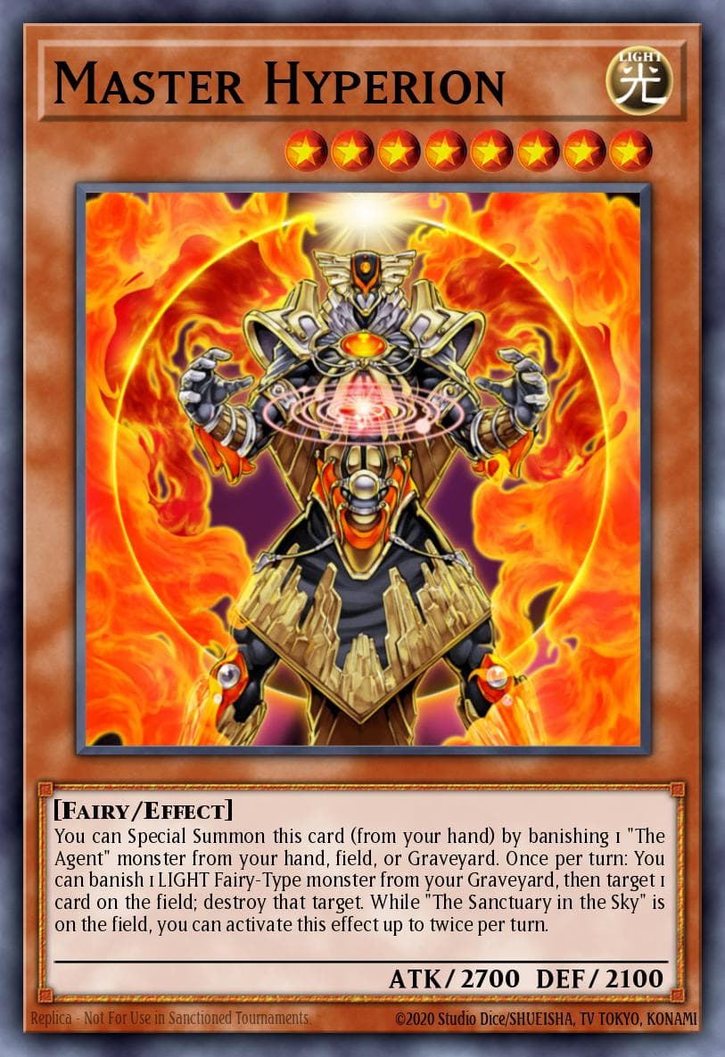 Master Hyperion Lost Sanctuary Structure Deck card
