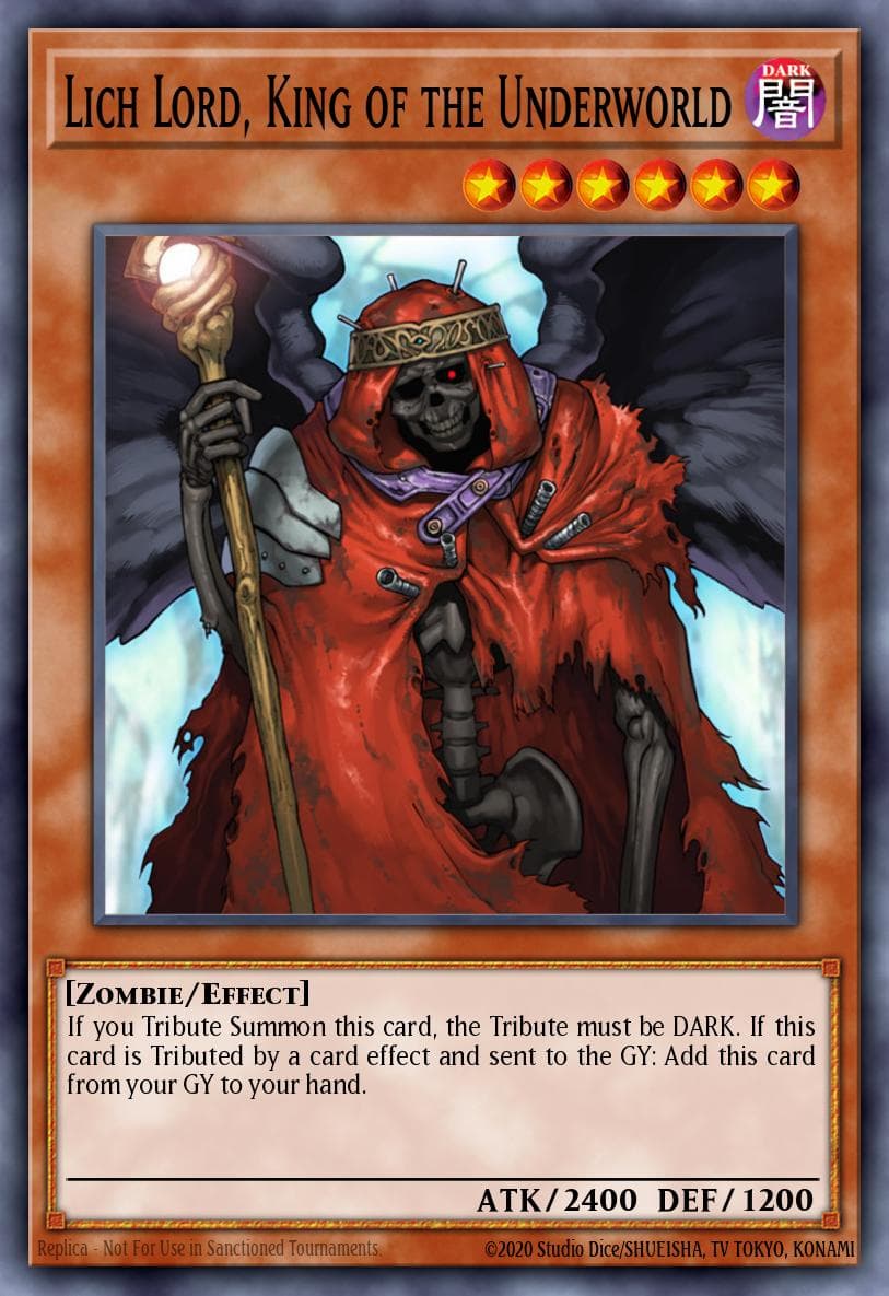 Lich Lord, King of the Underworld Force of the Breaker: Special Edition card
