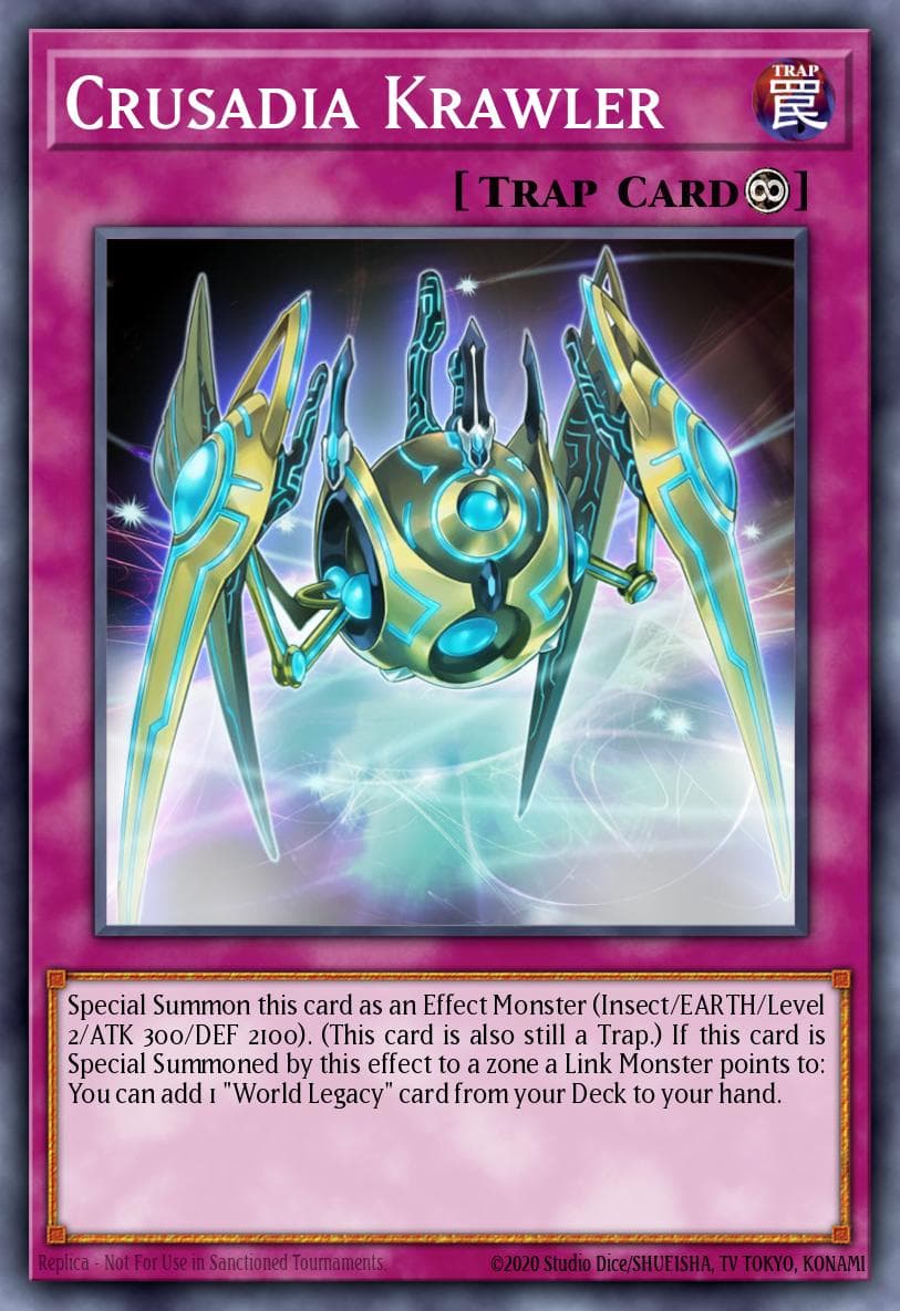 Crusadia Krawler 2019 Gold Sarcophagus Tin Mega Pack card