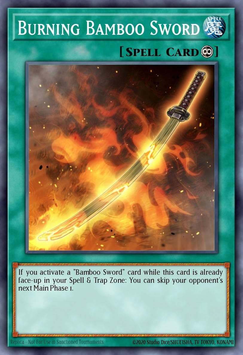 Burning Bamboo Sword 2018 Mega-Tin Mega Pack card