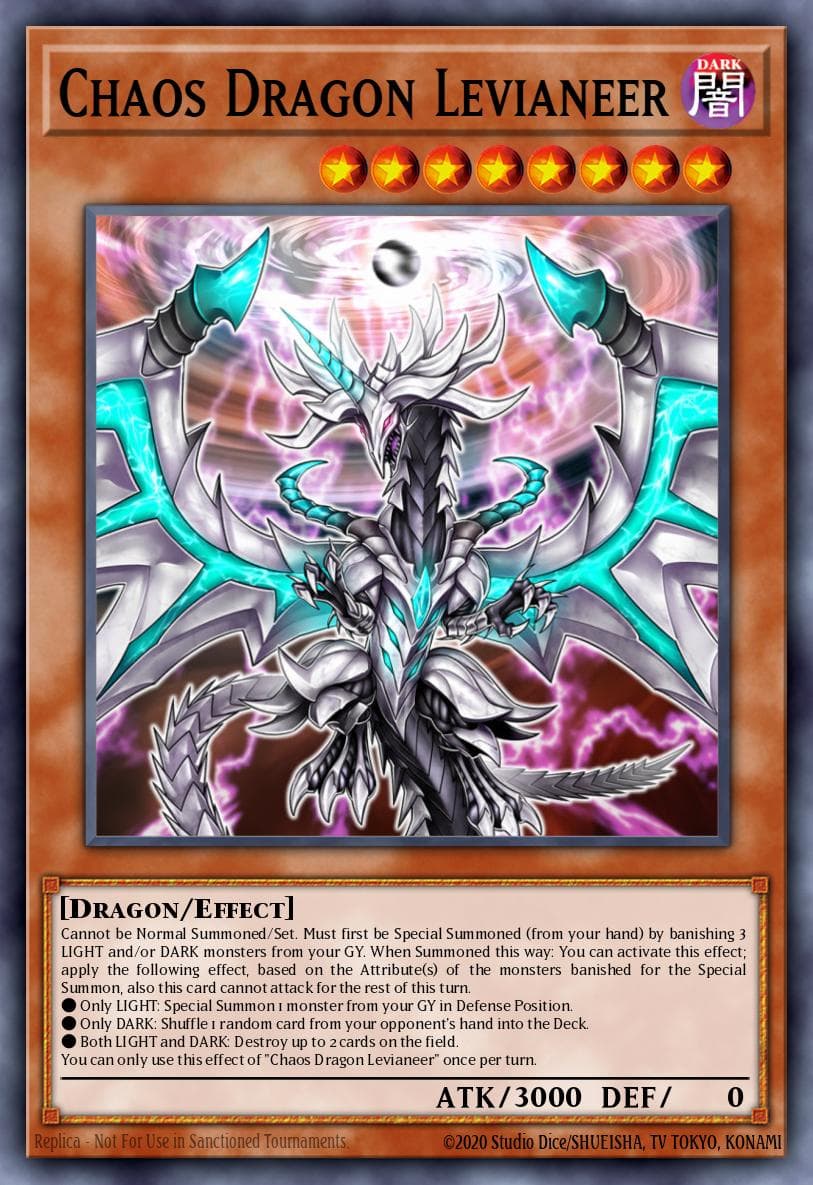 Chaos Dragon Levianeer Duel Overload card