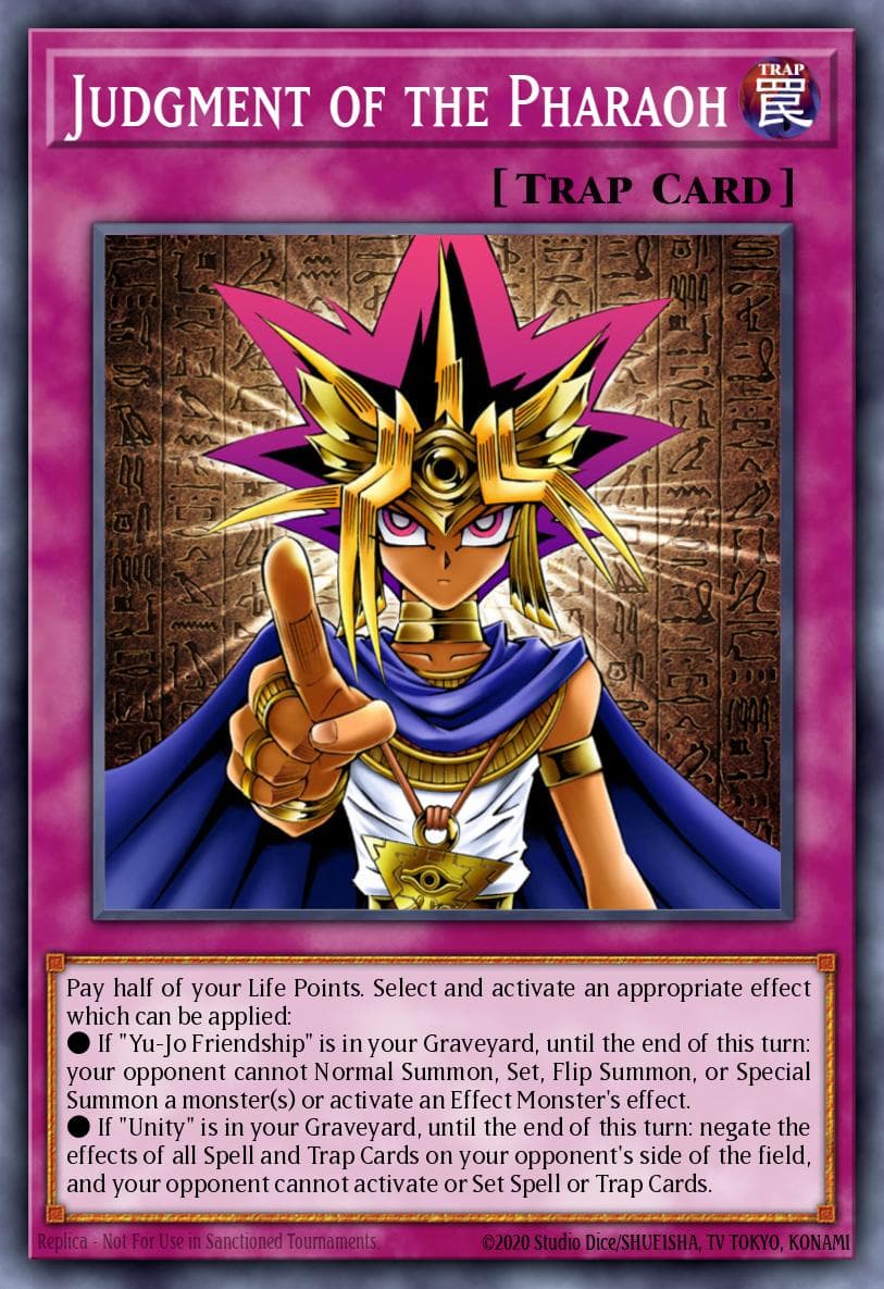 Judgment of the Pharaoh Weekly Shonen Jump September 2013 membership promotional card card