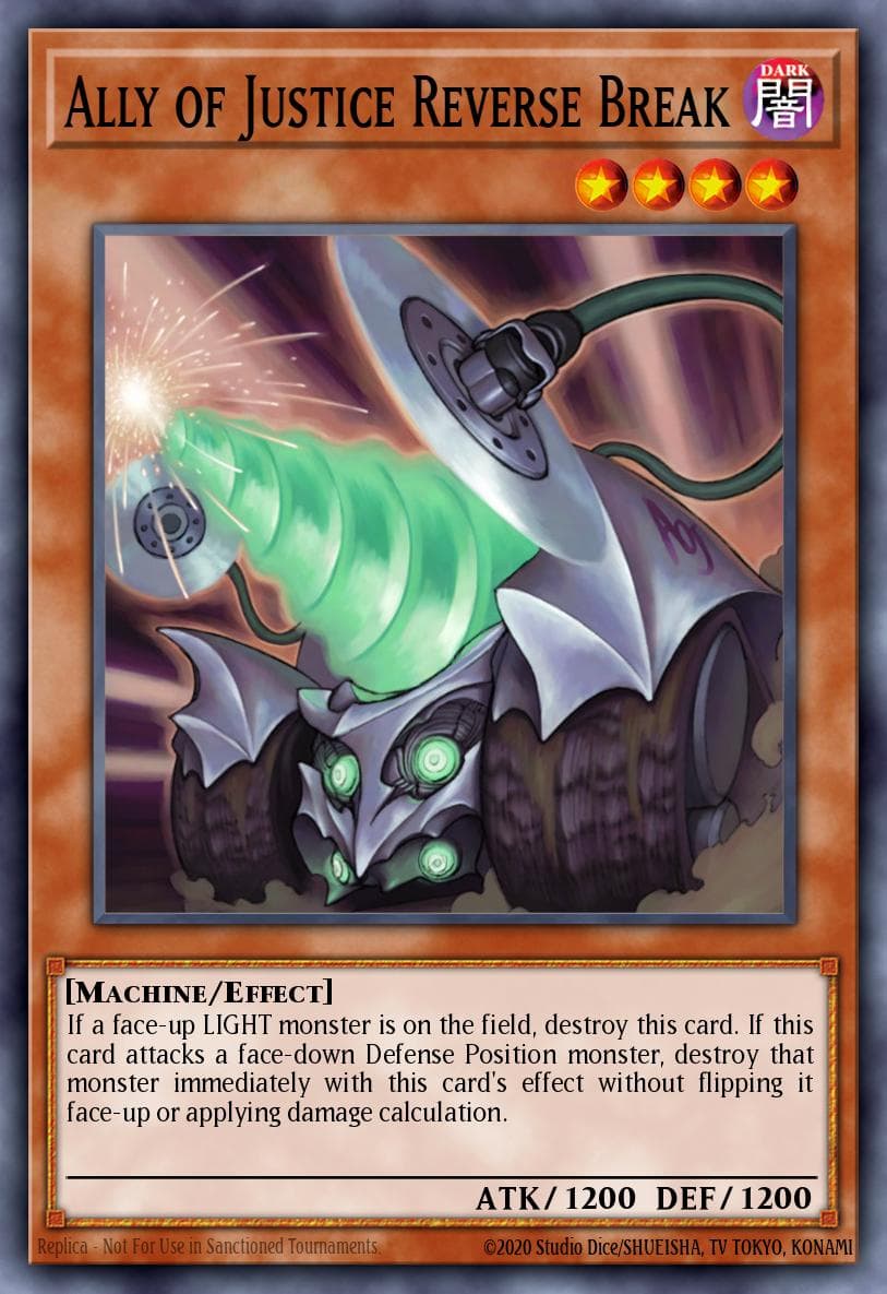 Ally of Justice Reverse Break Hidden Arsenal 2 card