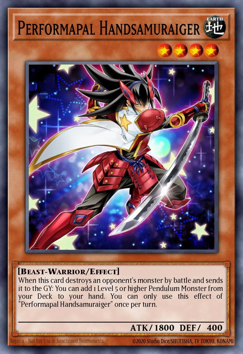 Performapal Handsamuraiger 2019 Gold Sarcophagus Tin Mega Pack card