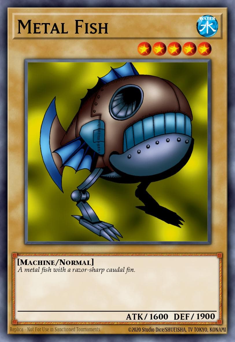 Metal Fish Spell Ruler card