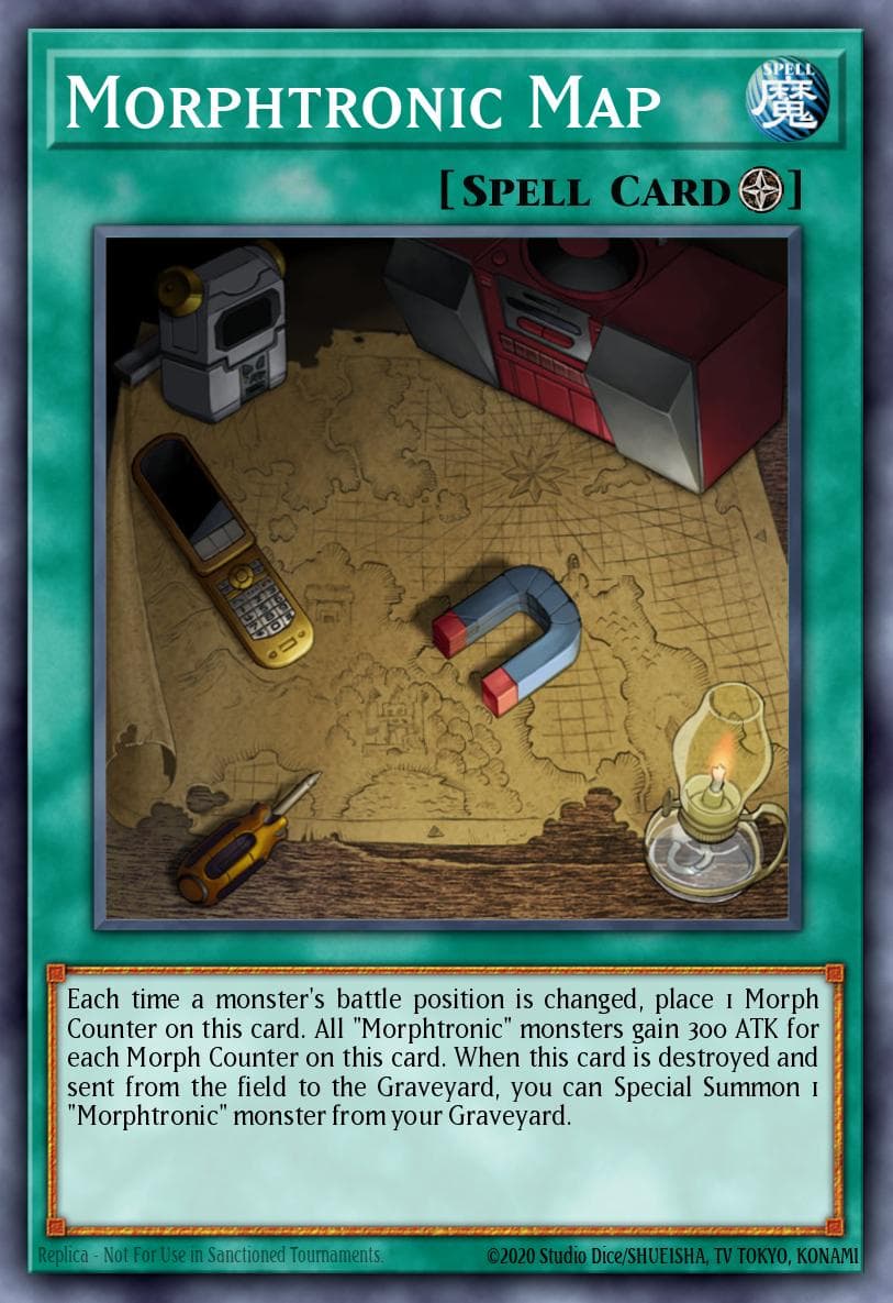 Morphtronic Map 遊戲王 card