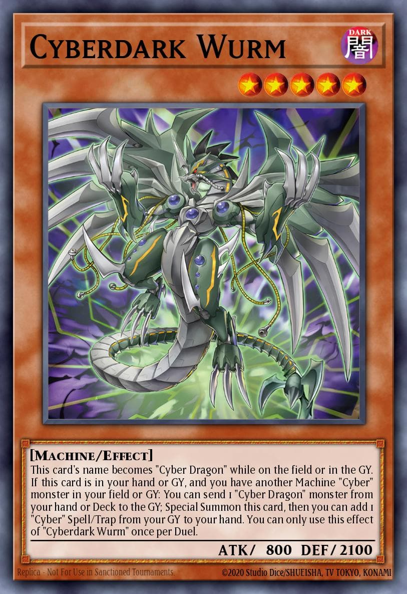 Cyberdark Wurm Alliance Insight card