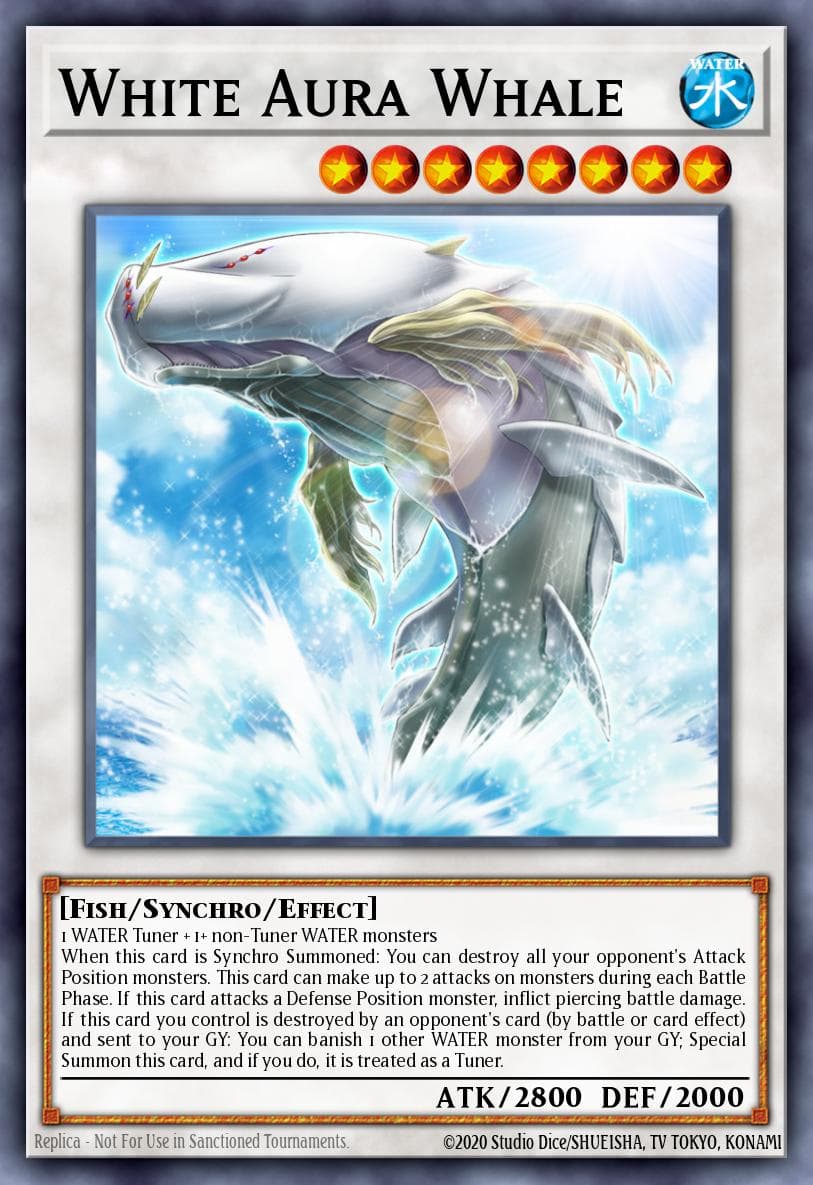 White Aura Whale Battles of Legend: Chapter 1 card