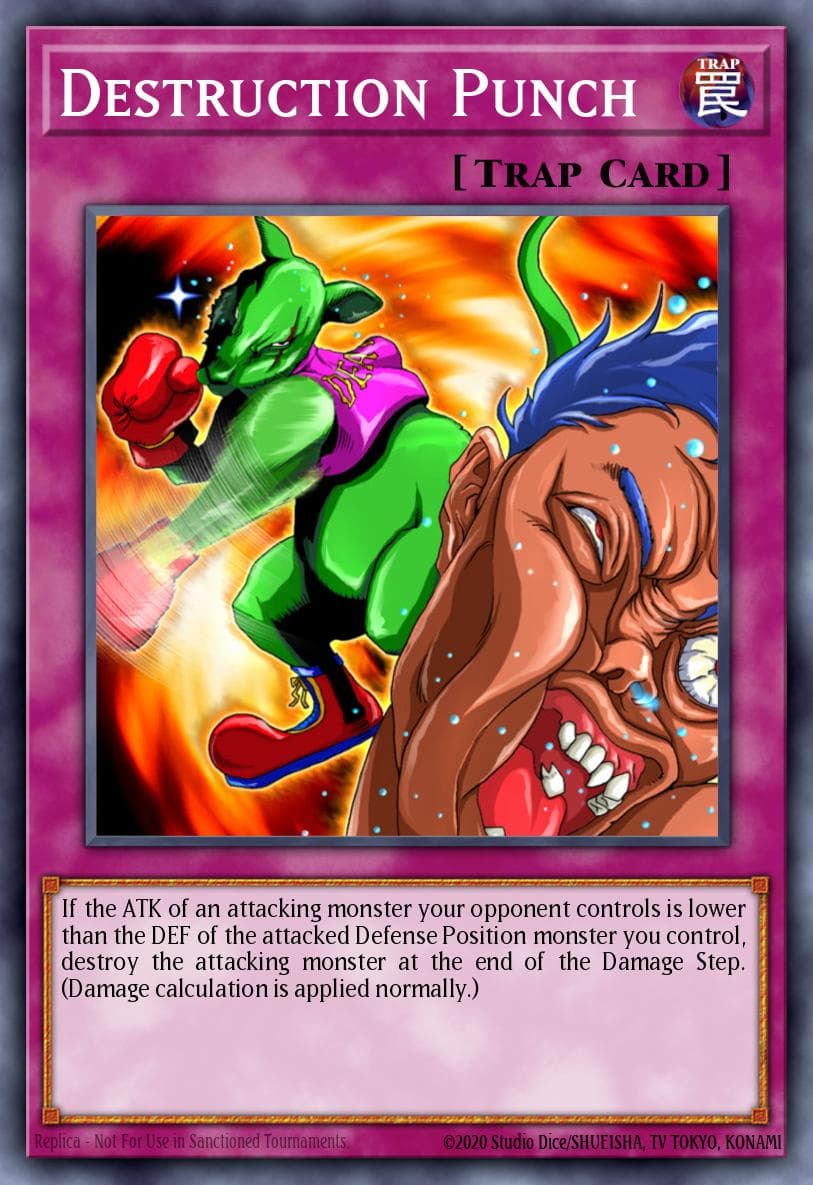 Destruction Punch Labyrinth of Nightmare card