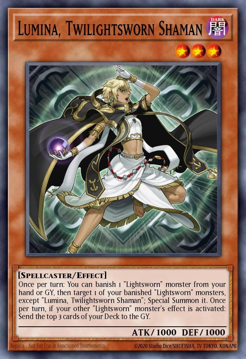 Lumina, Twilightsworn Shaman Code of the Duelist Special Edition card