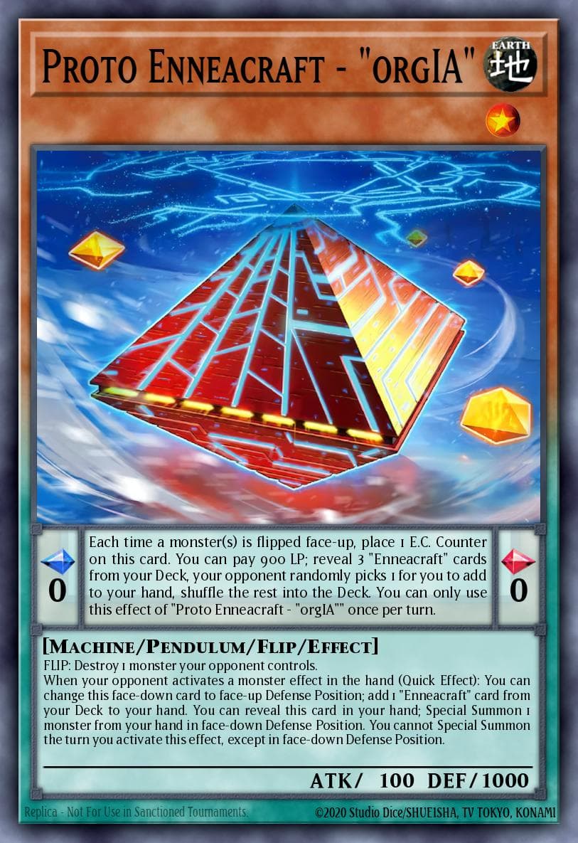 Proto Enneacraft - "orgIA" Phantom Revenge card