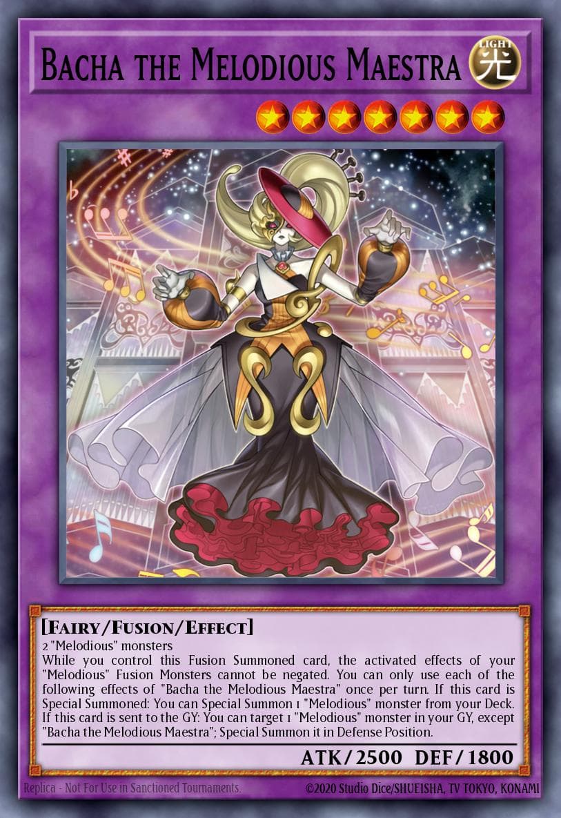 Bacha the Melodious Maestra Legacy of Destruction card