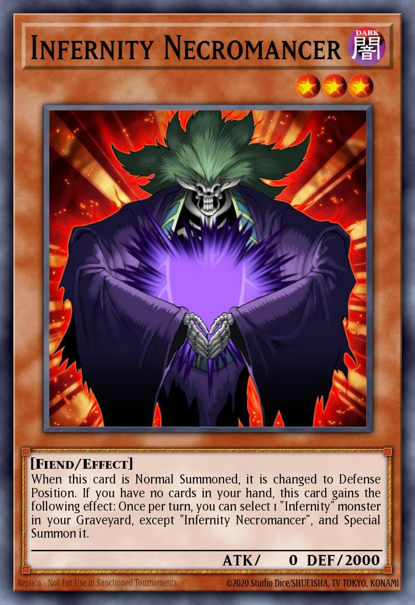 Infernity Necromancer Stardust Overdrive: Special Edition card